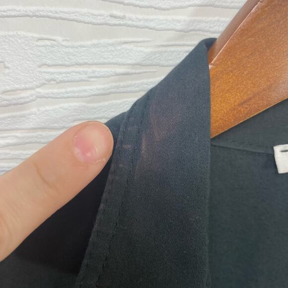 Maje Black Button Up Front Utility Romper with Belt Size 1 US S - Picture 13 of 13